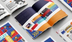 تصميم كتاب او مجلة